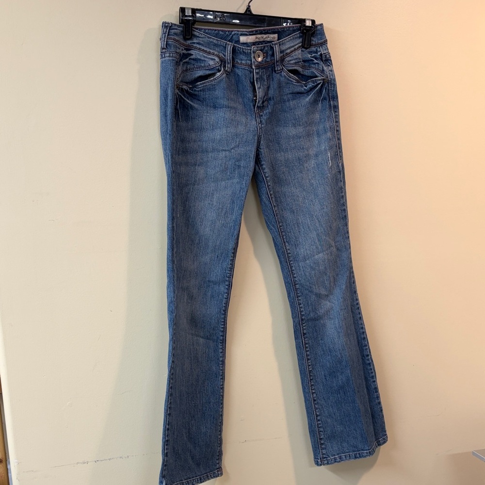 DKNY Medium Blue Flare Jeans